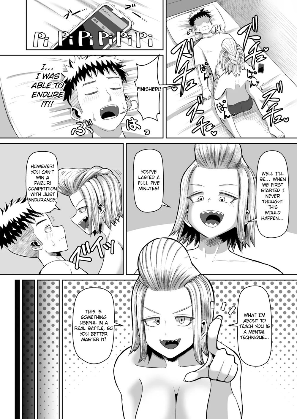 Hot-blooded Paizuri Club!! Chapter 3000 Page 21